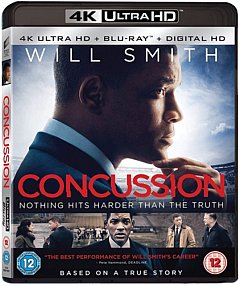 Concussion 2015 Blu-ray / 4K Ultra HD + Blu-ray + Digital HD