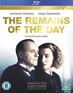 The Remains Of The Day - Anniversary Edition Blu-Ray