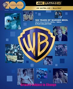 100 Years of Warner Bros. - New Hollywood 5-film Collection 1987 Blu-ray / 4K Ultra HD + Blu-ray (Boxset) - MangaShop.ro