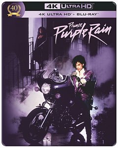 Purple Rain 1984 Blu-ray / 4K Ultra HD + Blu-ray (40th Anniversary Steelbook)