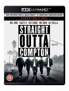Straight Outta Compton - Director's Cut 2015 Blu-ray / 4K Ultra HD + Blu-ray + Digital Download