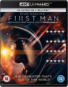 First Man 2018 Blu-ray / 4K Ultra HD + Blu-ray
