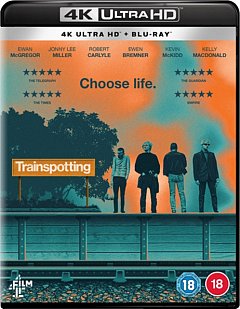 Trainspotting 1995 Blu-ray / 4K Ultra HD + Blu-ray
