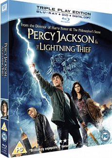Percy Jackson and the Lightning Thief 2010 Blu-ray / with DVD and Digital Copy - Triple Play