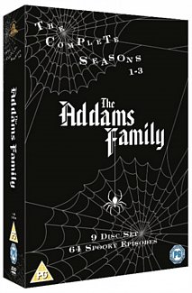 The Addams Family Seasons 1 to 3 Complete Collection DVD