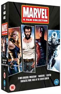 Marvel - X-Men Origins Wolverine / Elektra / Daredevil / Fantasic 4 - Rise Of The Silver Surfer DVD
