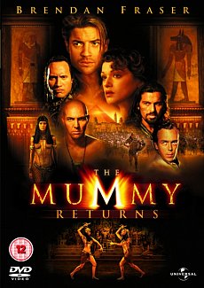 The Mummy Returns 2001 DVD