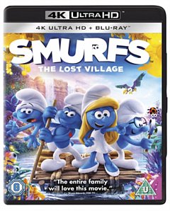 Smurfs - The Lost Village 2017 Blu-ray / 4K Ultra HD + Blu-ray + Digital HD