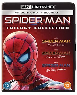 Spider-Man: Homecoming/Far from Home/No Way Home 2021 Blu-ray / 4K Ultra HD + Blu-ray (Boxset) - MangaShop.ro