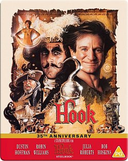 Hook 1991 Blu-ray / 4K Ultra HD + Blu-ray (35th Anniversary Steelbook) - MangaShop.ro