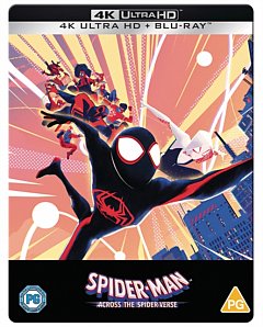 Spider-Man: Across the Spider-verse 2023 Blu-ray / 4K Ultra HD + Blu-ray (Steelbook)
