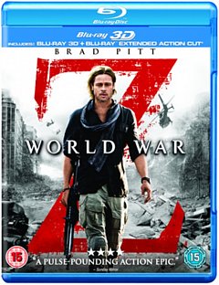 World War Z: Extended Action Cut 2013 Blu-ray / 3D Edition with 2D Edition