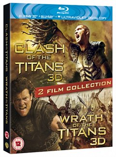 Clash Of The Titans 3D+2D / Wrath Of The Titans 3D+2D Blu-Ray