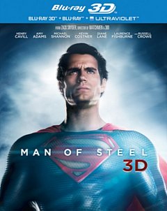 Man Of Steel 3D+2D Blu-Ray