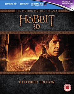The Hobbit - Trilogy Extended Edition 3D+2D Blu-Ray - MangaShop.ro