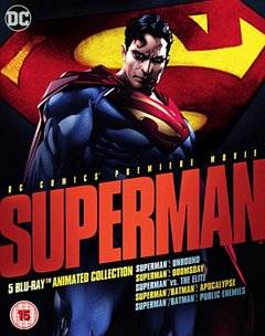 DC Universe - Superman Animated Movie Collection Blu-Ray