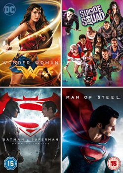 DC 4-film Collection 2017 DVD / Box Set - MangaShop.ro