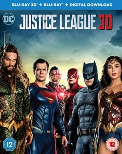 Justice League 2017 Blu-ray / 3D Edition with 2D Edition + Digital Download - MangaShop.ro