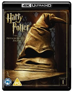 Harry Potter and the Philosopher's Stone 2001 Blu-ray / 4K Ultra HD