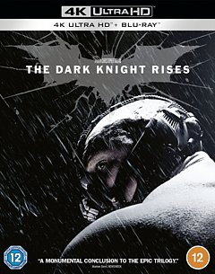 The Dark Knight Rises 2012 Blu-ray / 4K Ultra HD + Blu-ray (Boxset)