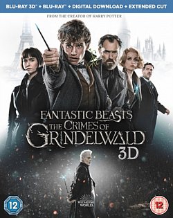 Fantastic Beasts: The Crimes of Grindelwald 2018 Blu-ray / 3D Edition with 2D Edition + Digital Download - MangaShop.ro