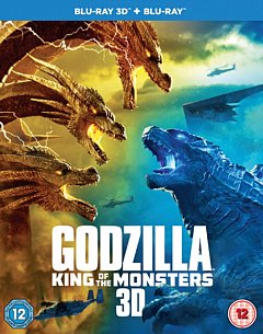 Godzilla - King of the Monsters 2019 Blu-ray / 3D Edition with 2D Edition