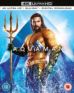 Aquaman 2018 Blu-ray / 4K Ultra HD + Blu-ray + Digital Download