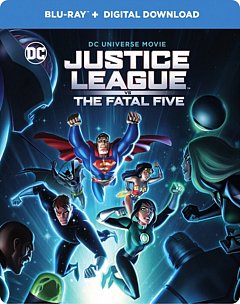 Justice League Vs the Fatal Five 2019 Blu-ray / Steelbook