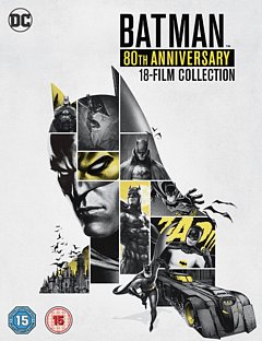 Batman: 80th Anniversary 18-film Collection 2018 DVD / Box Set