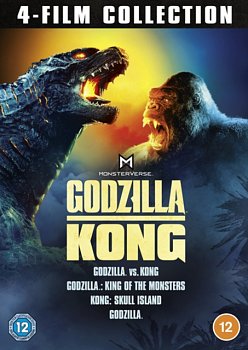 Godzilla and Kong: 4-film Collection 2021 DVD / Box Set - MangaShop.ro