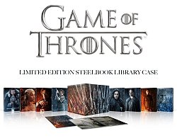 Game of Thrones: The Complete Series 2019 Blu-ray / 4K Ultra HD (15th Anniversary Limited Edition Steelbook) - MangaShop.ro