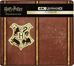 Harry Potter: Complete 8-film Collection 2011 Blu-ray / 4K Ultra HD + Blu-ray (25th Anniversary Ltd Edition Steelbook) - MangaShop.ro