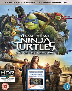 TMNT - Teenage Mutant Ninja Turtles - Out Of The Shadows 4K Ultra HD + Blu-ray