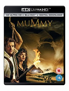 The Mummy 1999 Blu-ray / 4K Ultra HD + Blu-ray + Digital Download