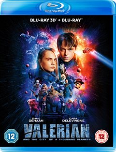 Valerian and the City of a Thousand Planets 2016 Blu-ray / 3D Edition with 2D Edition