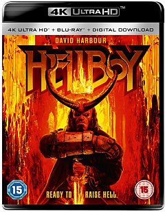 Hellboy 2019 Blu-ray / 4K Ultra HD + Blu-ray + Digital Download