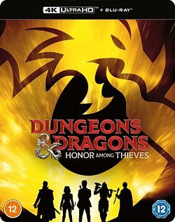 Dungeons & Dragons: Honour Among Thieves 2023 Blu-ray / 4K Ultra HD + Blu-ray (Steelbook) - MangaShop.ro
