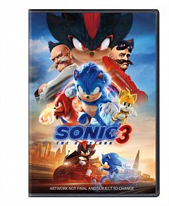 Sonic the Hedgehog 3 2024 DVD
