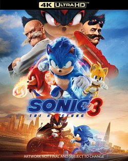 Sonic the Hedgehog 3 2024 Blu-ray / 4K Ultra HD - MangaShop.ro