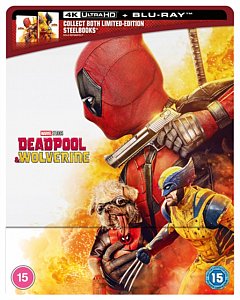 Deadpool & Wolverine 2024 Blu-ray / 4K Ultra HD + Blu-ray (Deadpool Limited Edition Steelbook)
