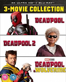 Deadpool: 3-movie Collection 2024 Blu-ray / 4K Ultra HD + Blu-ray (Boxset) - MangaShop.ro