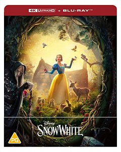 Disney's Snow White 2025 Blu-ray / 4K Ultra HD + Blu-ray (Steelbook)