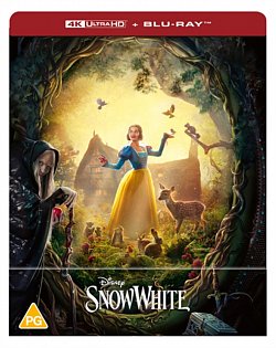 Disney's Snow White 2025 Blu-ray / 4K Ultra HD + Blu-ray (Steelbook) - MangaShop.ro