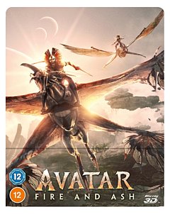 Avatar: Fire and Ash 2025 Blu-ray / 3D Edition with 2D Edition (Steelbook)