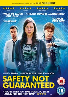 Safety Not Guaranteed DVD