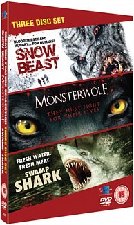 Snow Beast / Monsterwolf / Swamp Shark DVD