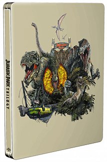 Jurassic Park Trilogy 2001 Blu-ray / 4K Ultra HD (Steel Book)