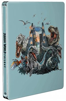 Jurassic World Trilogy 2022 Blu-ray / 4K Ultra HD (Steel Book) - MangaShop.ro