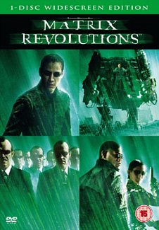 The Matrix Revolutions 2003 DVD