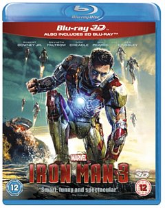 Iron Man 3 3D+2D Blu-Ray